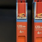 2x Hot Wheels 2 Pack 8  Total  Track Builder Unlimited Straight Track 4 Ft Per P