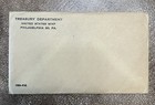 1958 Proof Set Envelope  With Cardboards  Issued By Us Mint    no Coins 