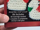 Sulyn Frosty Snowman Makes 2 Sequin Bead Christmas Ornament Craft Kit Boxed