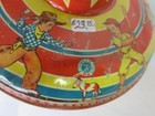 Vintage Wyandotte Spinning Top Metal Childrens Toy Kids   431-k