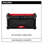 Milwaukee 2952-20 M18 18v Cordless Bluetooth Jobsite Radio  radio Only 