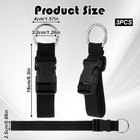 3 Pcs Add A Bag Luggage Straps For Suitcase Adjustable Baggage Suitcases Belts