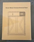 Solar Automatic Chicken Coop Door With Light Sensor Timer Lcd Display