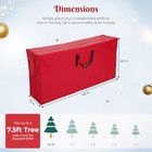 Christmas Tree Storage Bag - Fits 7 5 Foot Artificial Xmas Holiday Tree  