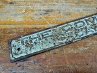 C 1910 Cast Iron Scale Plaque  the Computing Scale Co  Dayton  Oh  18 5  X 1 5 