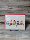 Papyrus Lot Of 3 Christmas Greeting Cards Glitter Gems Fancy Beautiful New Rare