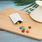 Flat Glossy White Open Top Mylar Bags Sample Pouches Variety Qty   Sizes