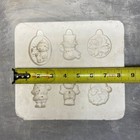 E s  Molds 1181 Vintage Christmas Ornament Ceramic Slip Casting Mold