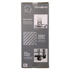Samsonite Ridgeway Ii 2-piece Hardside Set  Checked   Carry-on Spinners  Silver