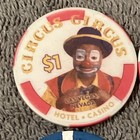 Lot Of  10  Vintage  1 One Dollar Las Vegas Casinos Chips