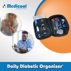 Medicool Daily Diabetic Organizer Portable Insulin Travel Case Large Gel Pack   