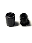 Set Of 2   Knobs Od   15 Mm For  Push It In 6 Mm Shaft 0 25 Inch Black