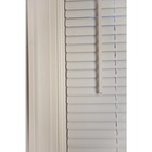 1  Cordless Vinyl Light Ing Mini Blinds  1-piece  White  39  W X 64  L