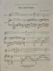  used Sheet Music  The Lord s Prayer - Vocal piano chord