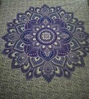 Indian Gypsy Mandala Tapestry Throw Bedspread Queen Decor Hippie Wall Throw 98