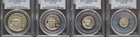 1997-w 4-coin Group  100  50  25  10 Proof Platinum Eagle Pcgs Pr69 Dcam 1st Yea