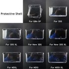 Hard Crystal Case Clear Skin Cover Shell Transparent For Nintendo