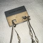 Silver Tone Faux Pearl Teardrop Dangle 1950s To 1960s Vintage Costume Jewelry Co