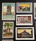 European Poster Stamps Lot Of 10   17-ps  Early 20th Century Various Subjects