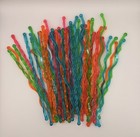 Lot 50 Colorful Plastic Swizzle Sticks 7    Cocktail Drink Stirrers Retro Bar