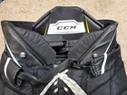 Ccm Axis 1 9 Black Size Medium Game Used Worn Goalie Hockey Pants