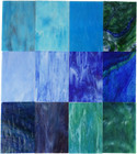 10 Sheets Variety Stained Glass Sheets Pack  4 X 6 Inch Large Cathedral Glass Mo