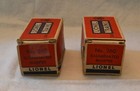 2 Lionel 260 Illuminated Bumper Boxes Ex