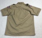 Vintage Boy Scouts Of America Shirt Adult Medium Bsa Uniform Patch Pockets S s