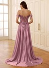 Women s Appliques Split Side Evening Prom  Formal Party Bridesmaid Dresses 2027