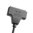 Sata To Usb Cable 22pin 2 5  Hdd Adapter Data Power Plug External Pc Laptop Wire