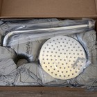 Phylrich K831 026 Shower Head 8  Round Brass Polished Chrome New In Box 