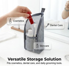 Standing Toiletry Bag  2026 New Eva Mesh Large Capacity Cosmetic Waterproof Bag 