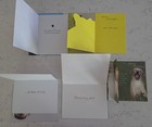 Lot Of 5 Beautifully Designed Asst  Greeting Cards matching Envelopes New Loose
