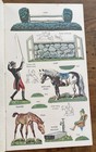 Vintage 1962 Golden Funtime Punch Out Book - Horses  - Unused