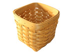 2000 Longaberger Warm Brown Square Basket