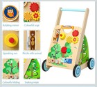 Wooden Baby Walker  Activity Walk  Toddler Push Walking Toy  Learning Activity