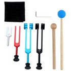 4pcs Tunning Fork W  Box Aluminum Alloy For Healing Therapy Medical Meditation