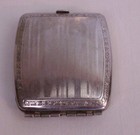 Art Deco Design Enamel Compact Flapper 1930s