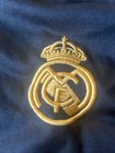 Adidas Real Madrid Authentic  Boys L    Barely Worn With Patches    