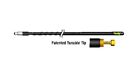 Firestik Firefly Fl4-r 4  5 8 Wave 200w Tuneable Tip Cb Radio Antenna  red 