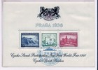 1940 New York Worlds Fair Stamp Sheet Czechoslovakia Czecho-slovak Pavilion  Mnh