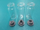 New 1505 Gerresheimer Vials Rubber Cap Lid 10 Ml 24 X 50 Mm Glass Craft Bottle