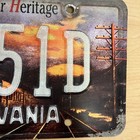 Pennsylvania Preserve Our Heritage License Plate Pa Penna Railroad Train Tag
