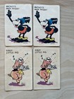 1930s Mickey Mouse Old Maid Cards Whitman Publishing 36 Cards Condition Pictured