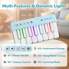 Toddler Mini Piano Toy Portable Musical Keyboard Educational Instrument For Kids