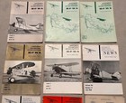 Vintage Lot Of 10 Antique Airplane Association News Magazine Issues 1960s