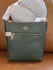 Gently Loved Certified Authentic Green  Coach Cross Body Handbag