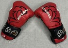 Rival Boxing Rb11 Bag Gloves Xl Evolution Hook Loop Wrist Lock 2 Red Black Gym