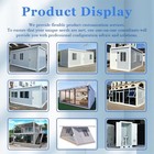 Modular House Hotel Prefab Home Tiny House Detachable Container House 20ft