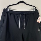 Reebok Turbo Knit Performance Shorts Mens 2xl Black 6  Inseam Workout Crossfit